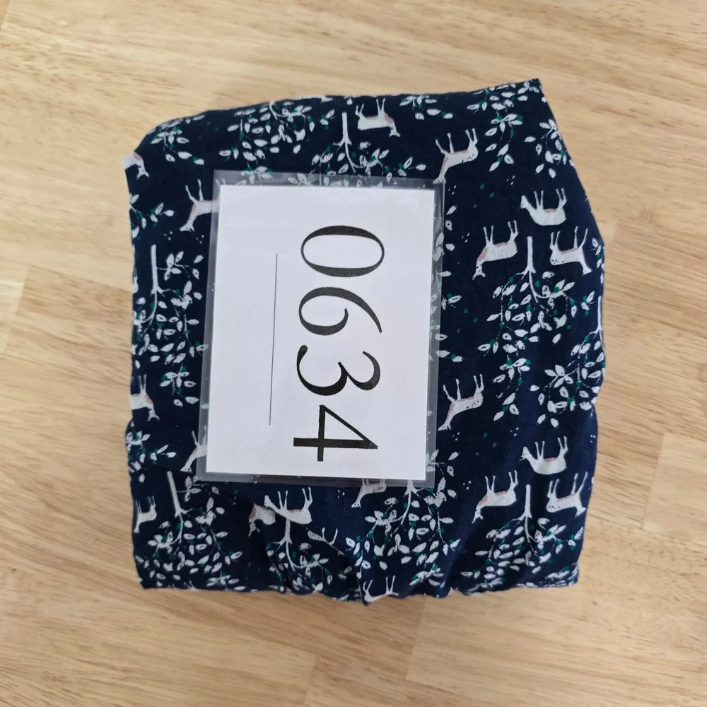 J. Crew Women's Navy Deer Tree Print Button Front Blouse‎ Top Size 2